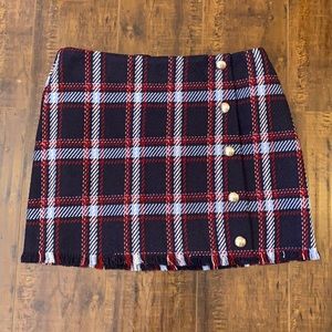 Plaid skirt